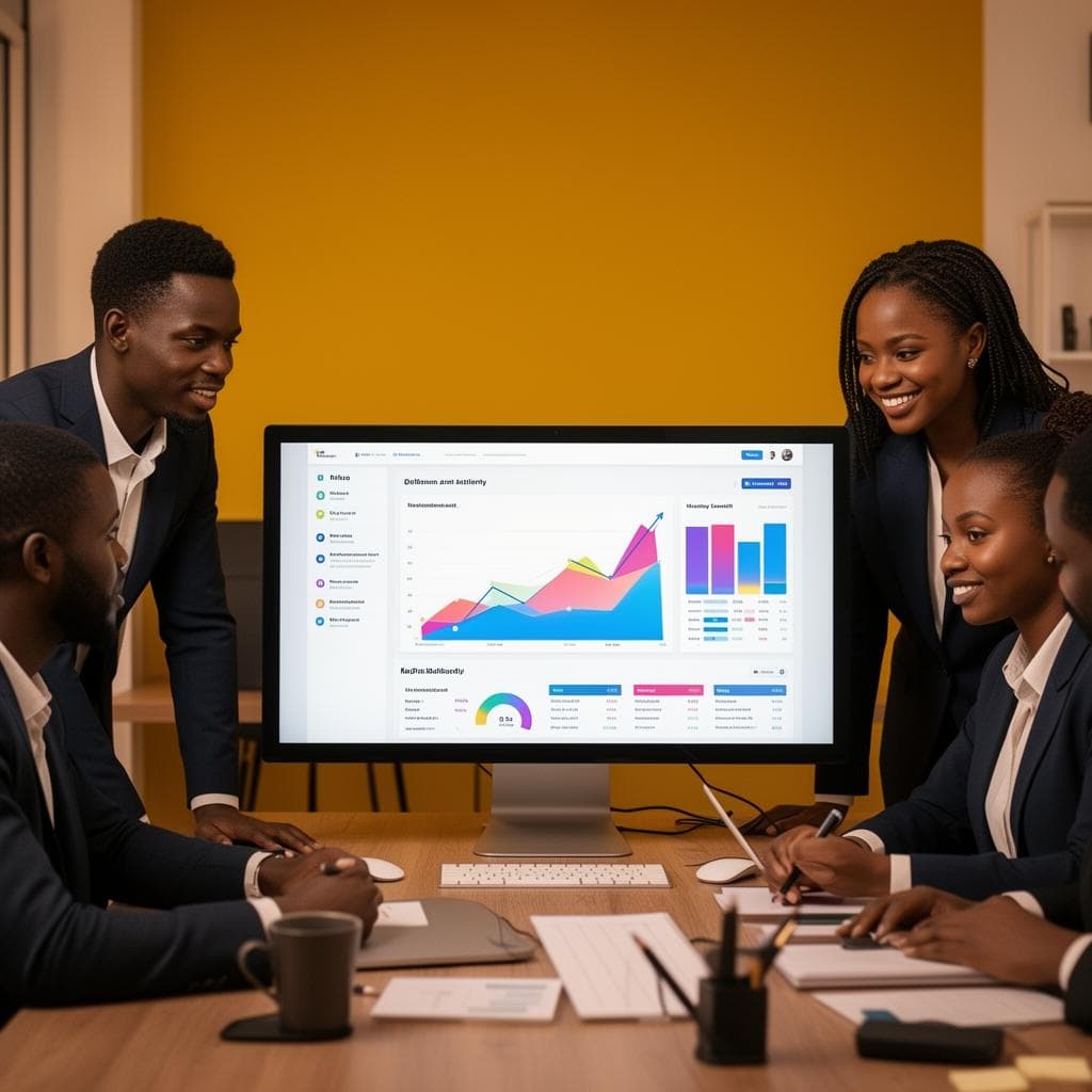 Zalika Digital team analyzing marketing performance data